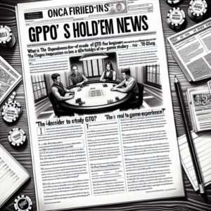 Read more about the article 초보 포커 플레이어도 GTO를 공부해야 할까? 벤자민 롤레의 조언