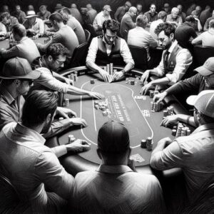 Read more about the article 2025년 WSOP 10일 차: 딜러 선택 $10K, 대형 스타들 $25K에서 전진